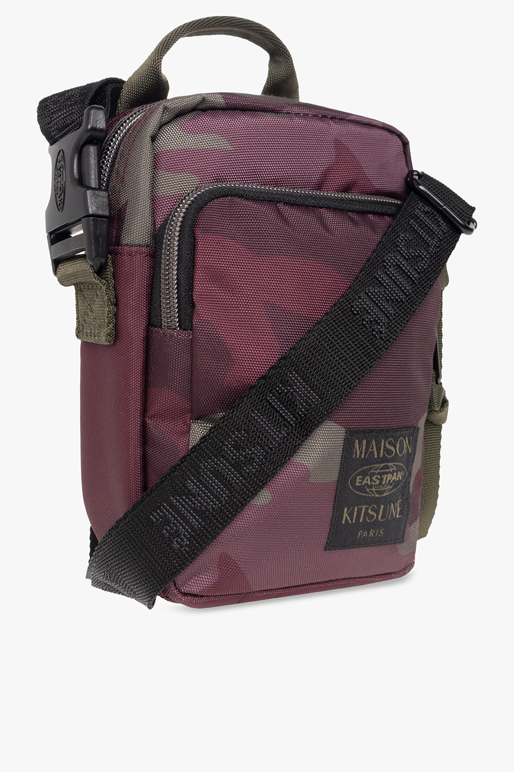 backpack doughnut d010e21 9290 f peach rose Biname fmedShops TW Burgundy Maison Kitsune x Eastpak Maison Kitsune